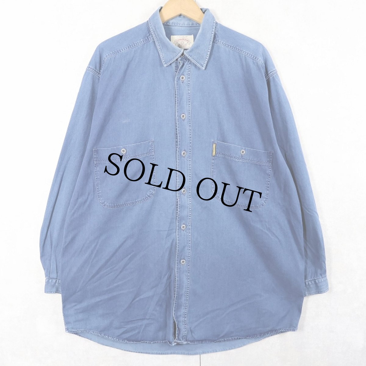 画像1: 90's〜 ARMANI JEANS シャツ L (1)