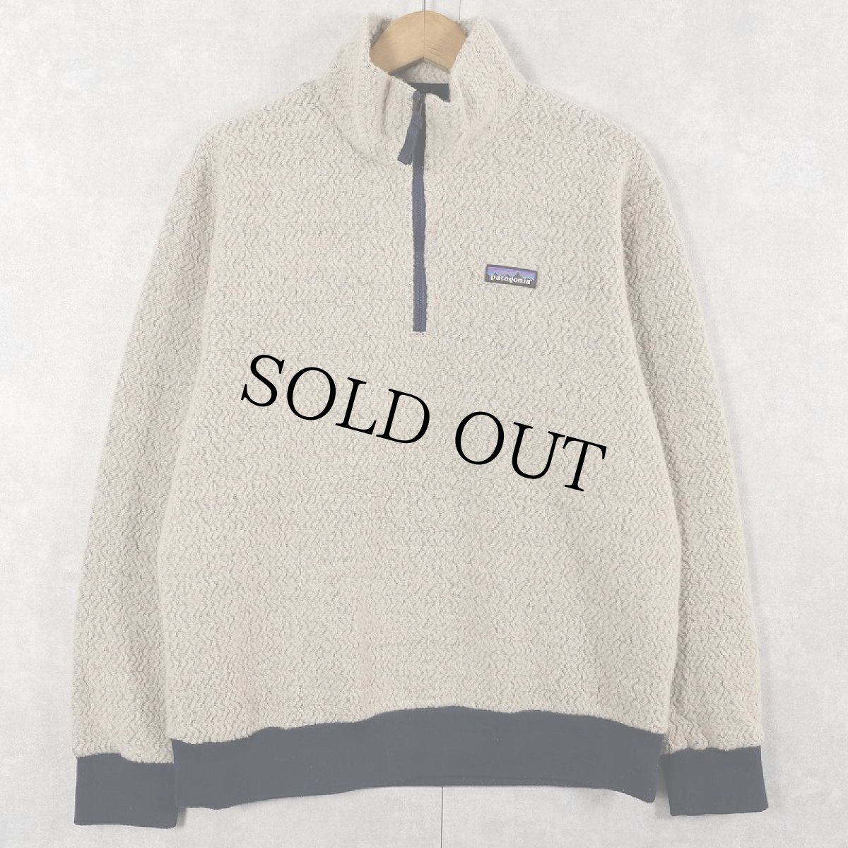 画像1: 2018AW Patagonia ハーフジップ フリースジャケット M (1)