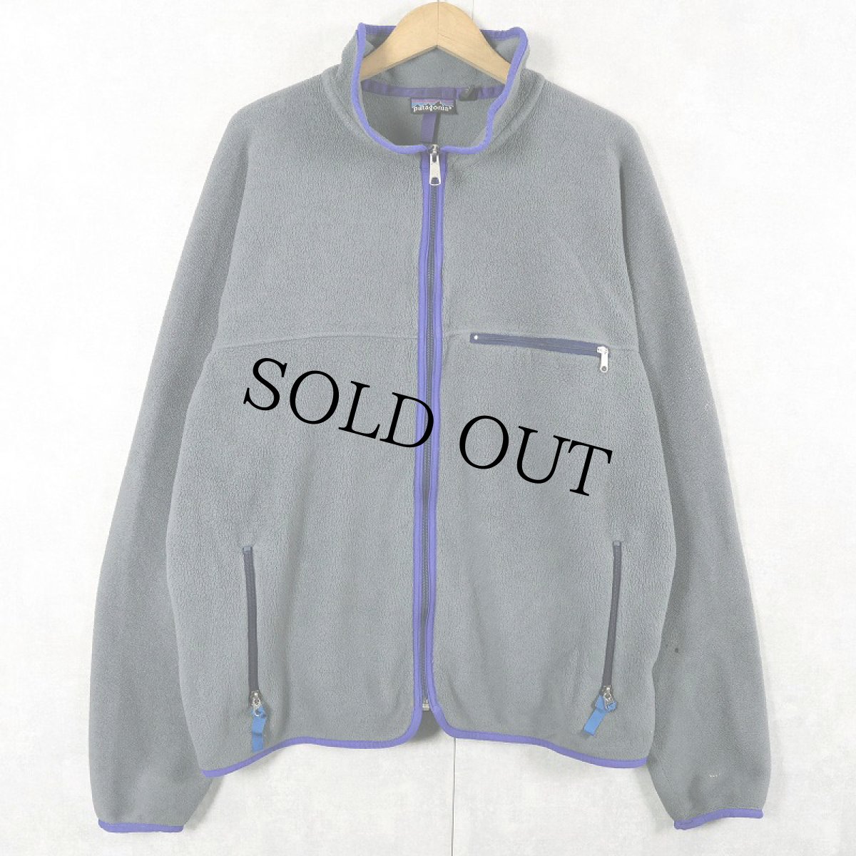 画像1: 90's Patagonia USA製 シンチラカーディガン XL (1)