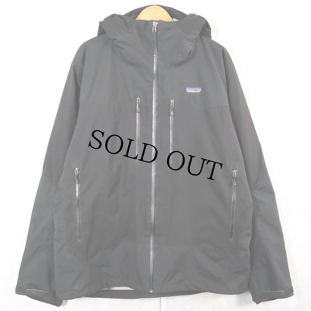 画像1: 2000's Patagonia アイスフィールドジャケット BLACK XL (1)