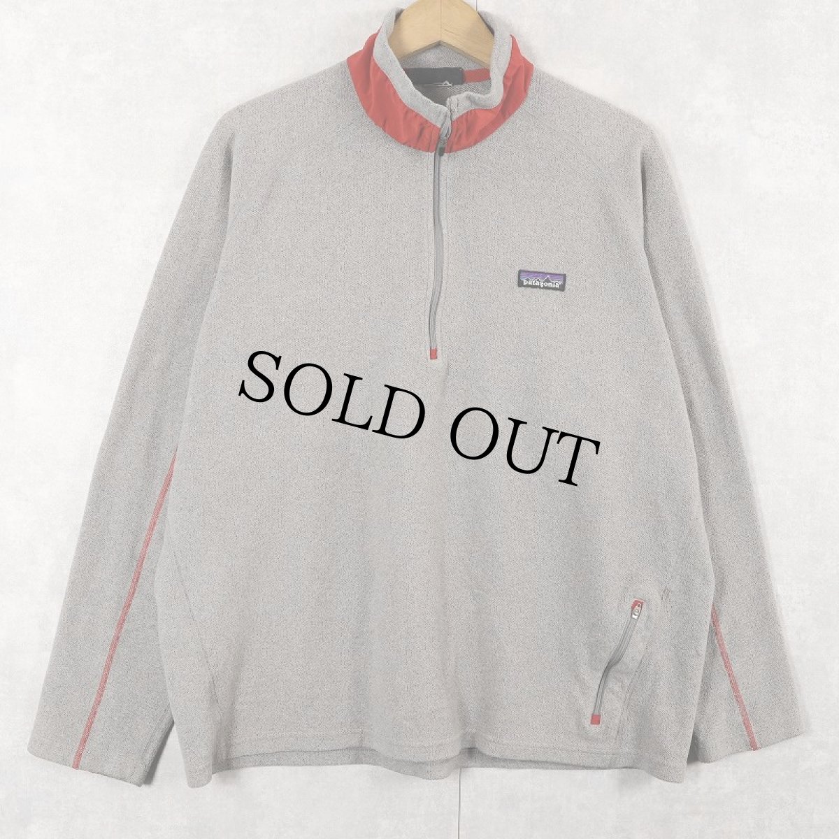 画像1: Patagonia ハーフジップ フリースジャケット (1)