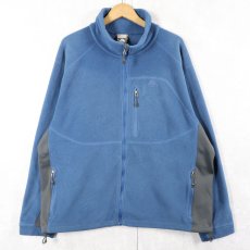 画像1: 2000's NIKE ACG ロゴ刺繍 フリースジャケット XL (1)