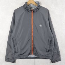 画像1: 2000's NIKE ACG ロゴ刺繍 ナイロンジャケット GRAY M (1)