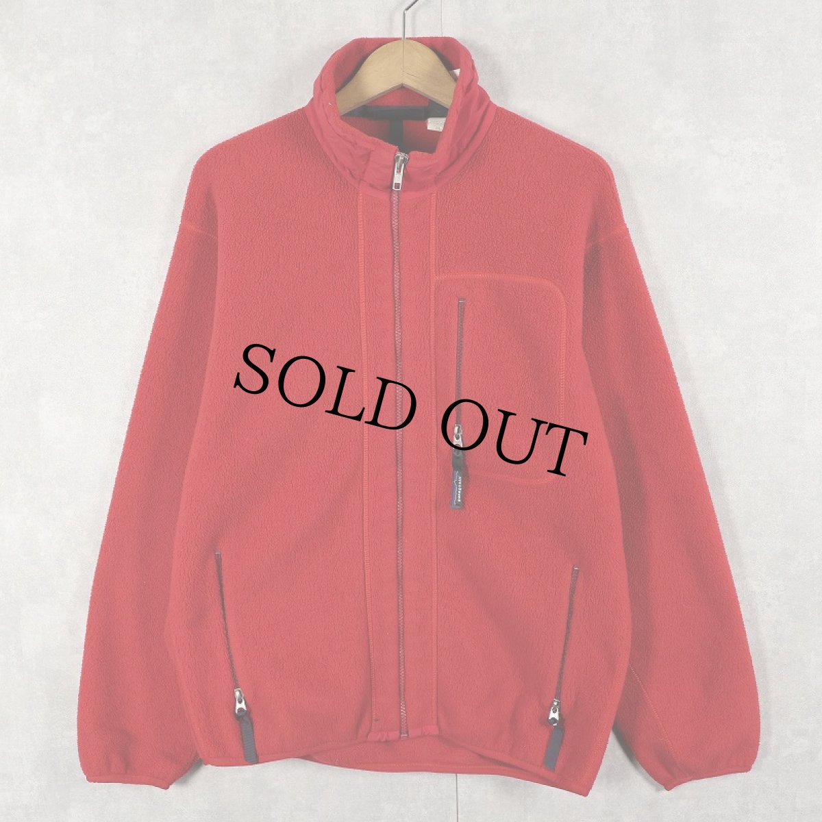 画像1: 90's Patagpnia USA製 シンチラ フリースジップジャケット M (1)