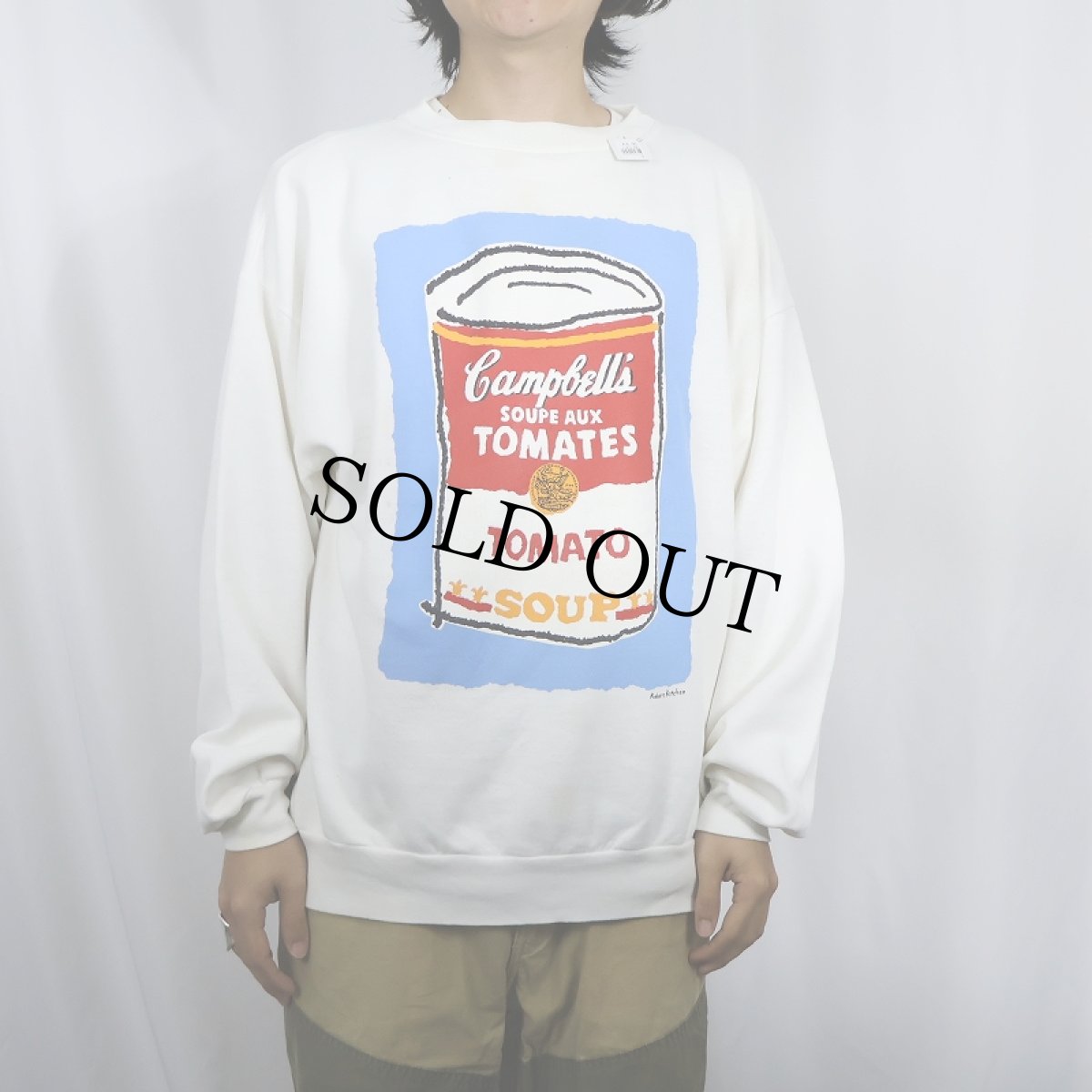 画像2: 80〜90's Campbell's "TOMATO SOUP" プリントスウェット (2)