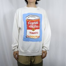 画像2: 80〜90's Campbell's "TOMATO SOUP" プリントスウェット (2)