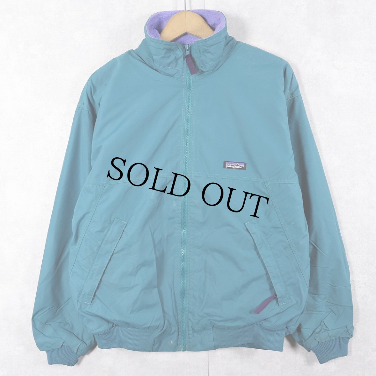 画像1: 90's Patagpnia USA製 シェルドシンチラジャケット M (1)