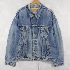 画像1: 80's Levi's USA製 70506-0216 デニムジャケット52 (1)