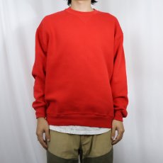 画像2: 90's RUSSELL ATHLETIC USA製 前V 無地スウェット XL (2)