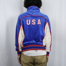 画像3: 80's Levi's "1984 LOS ANGELS OLYMPIC" ベロアジャケット L (3)