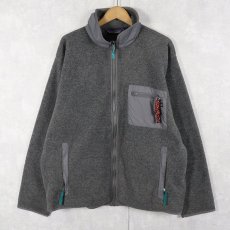 画像1: 80's Patagonia USA製 フリースジップジャケット L (1)