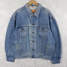 画像1: 80's Levi's 70507-0215 デニムジャケット XL (1)