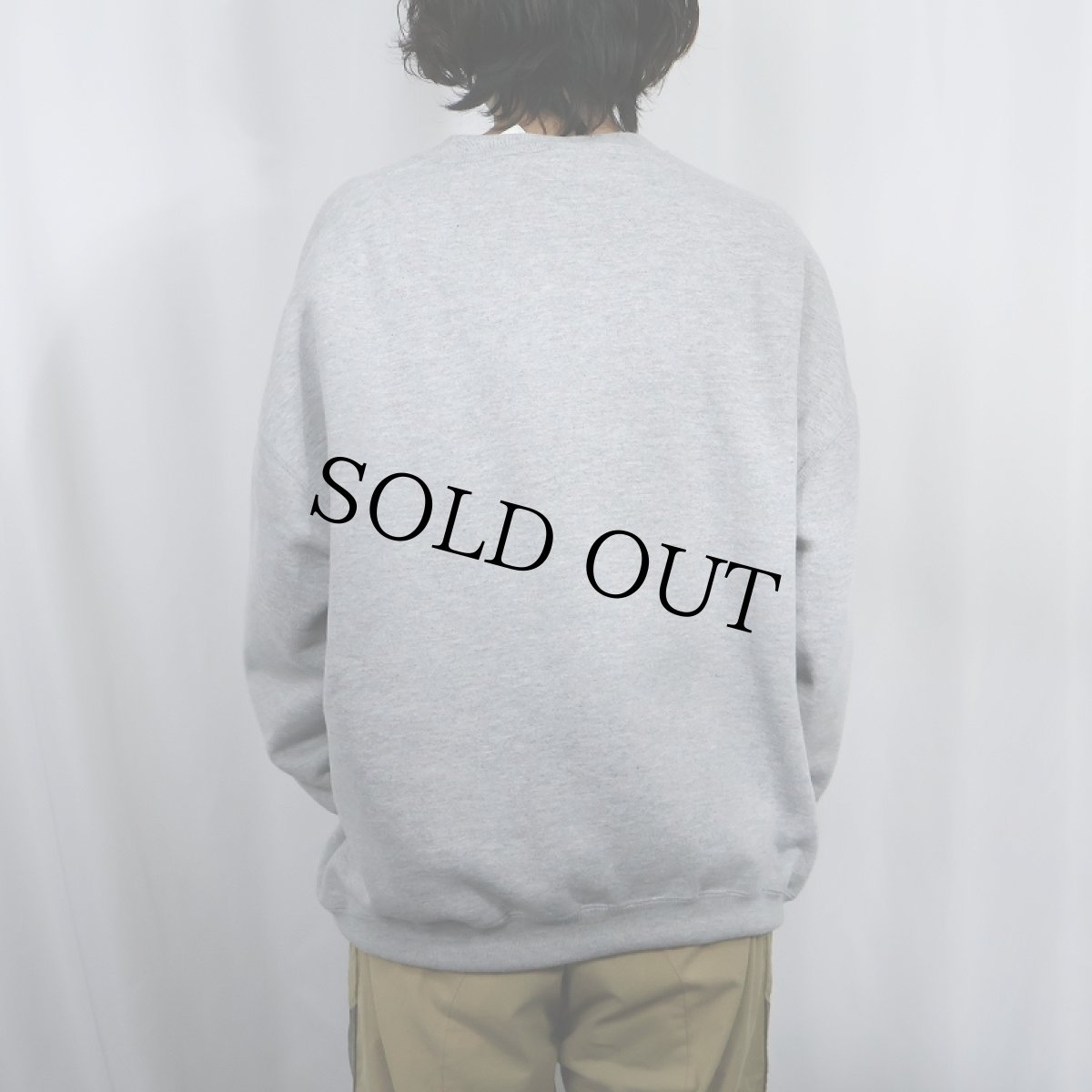 画像3: 90's RUSSELL ATHLETIC USA製 前V 無地スウェット XXL (3)