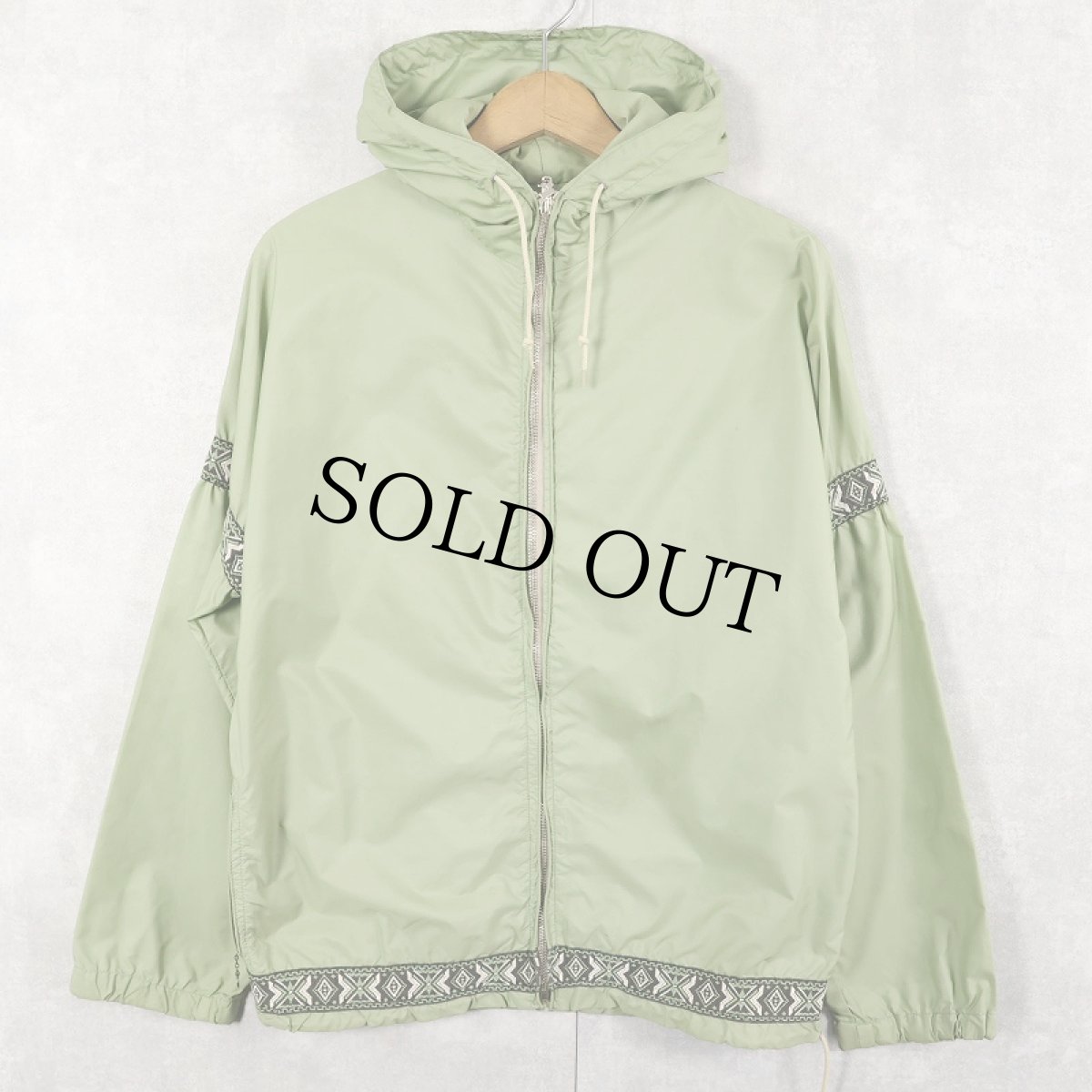 画像1: 50〜60's White Stag ナイロンジップパーカー (1)