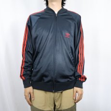 画像2: 80's adidas ATP トラックジャケット BLACK L (2)