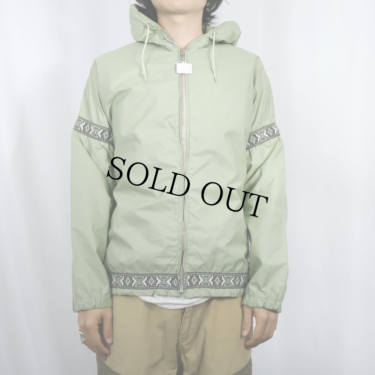 画像2: 50〜60's White Stag ナイロンジップパーカー (2)