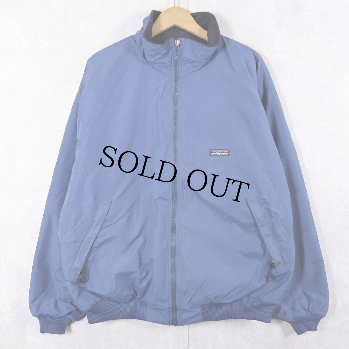 画像1: 2000's patagonia シェルドシンチラジャケット XL (1)