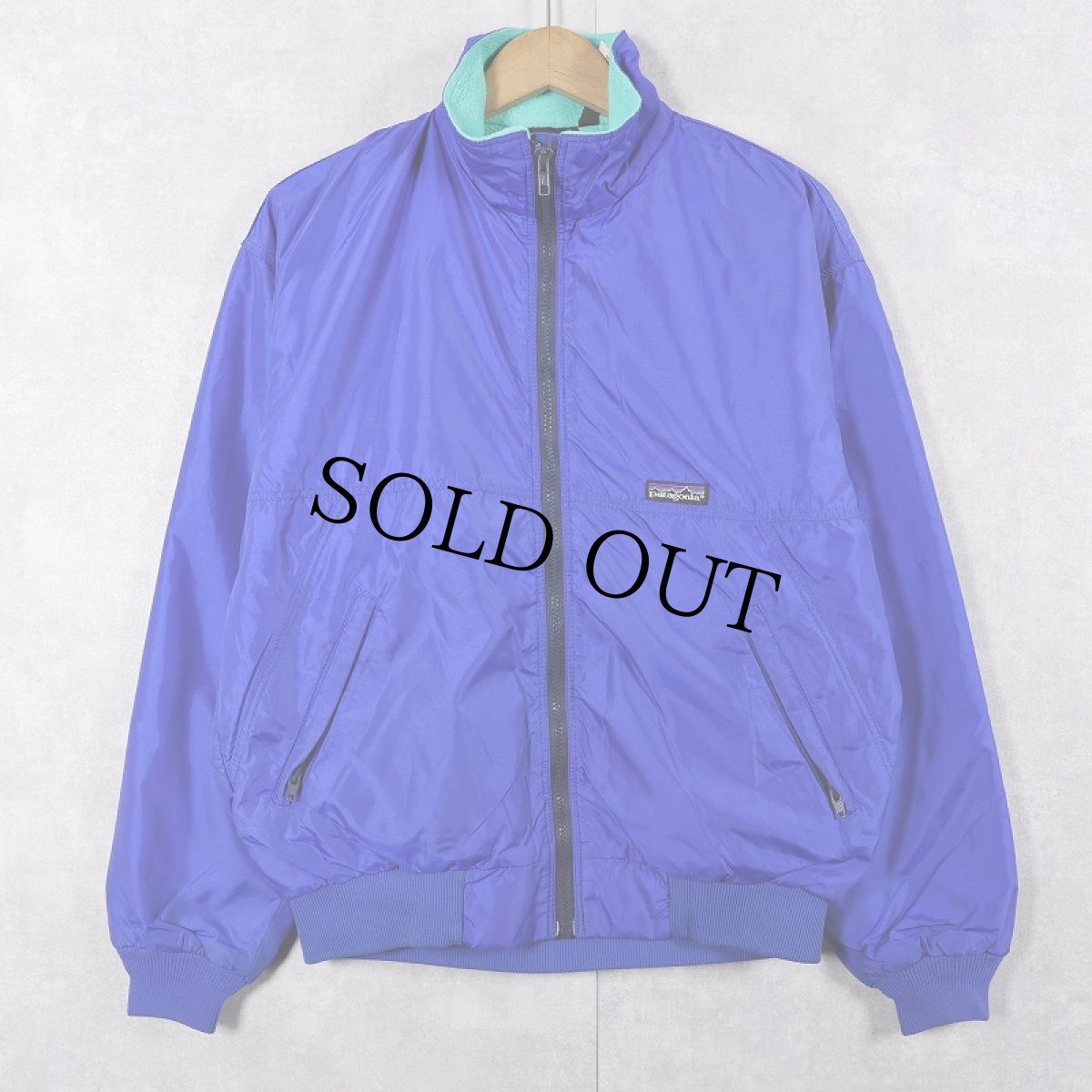 画像1: 90's Patagpnia USA製 シェルドシンチラジャケット S (1)