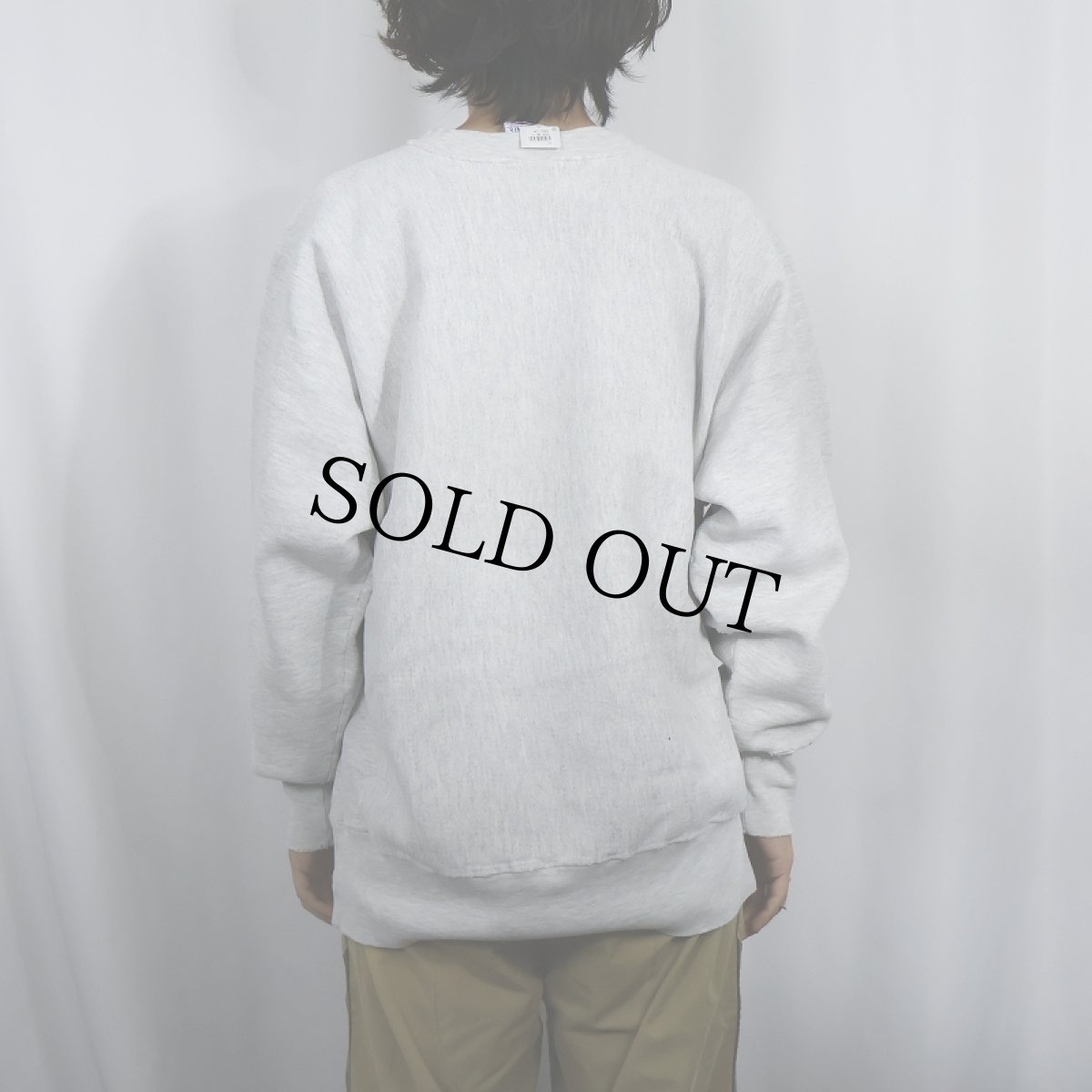 画像3: 90's RUGGED SWEATS REVERSE WEAVE TYPE USA製 "WAKE FOREST" プリントスウェット (3)