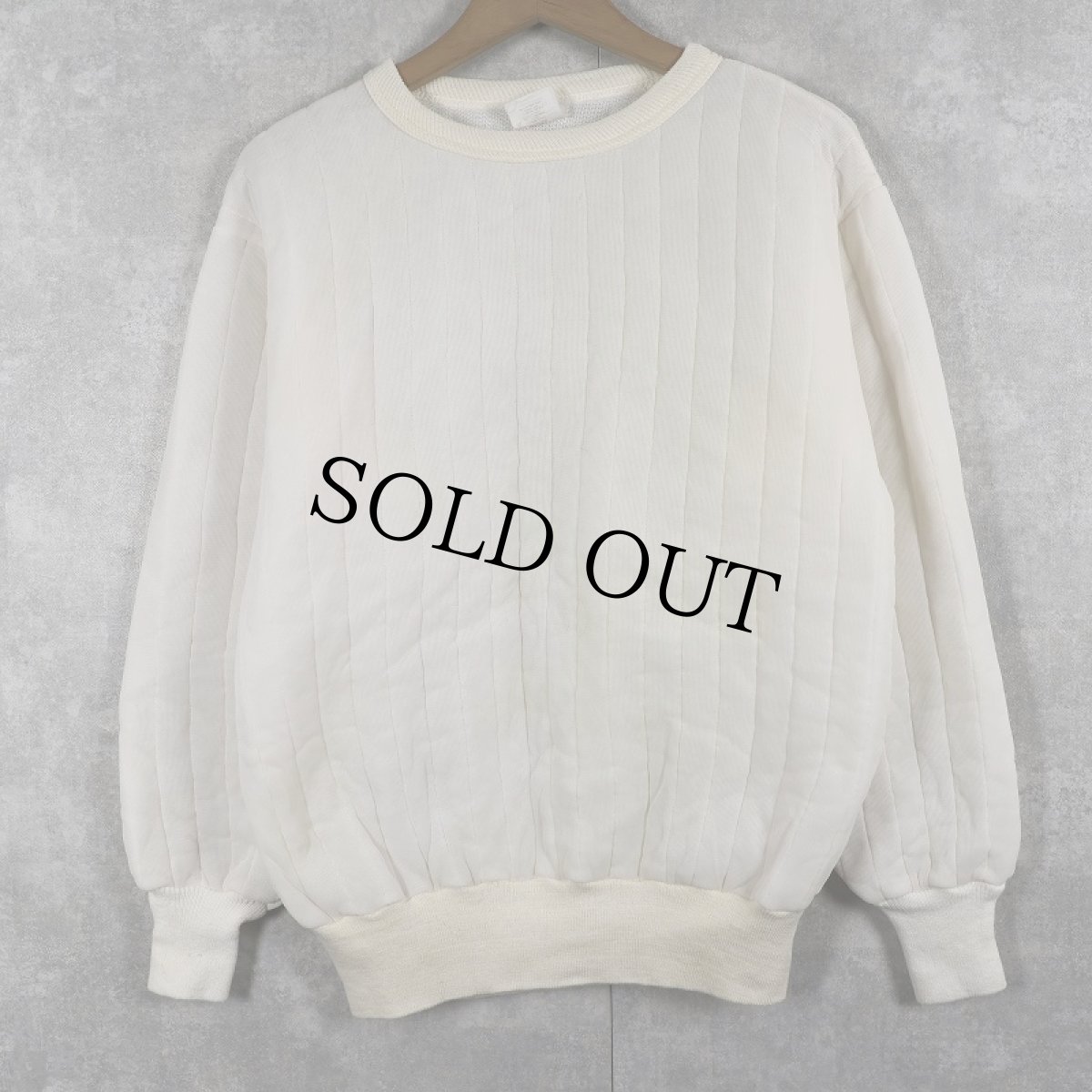 画像1: 80's Wear Guard USA製 中綿入り キルティングプルオーバー XL (1)