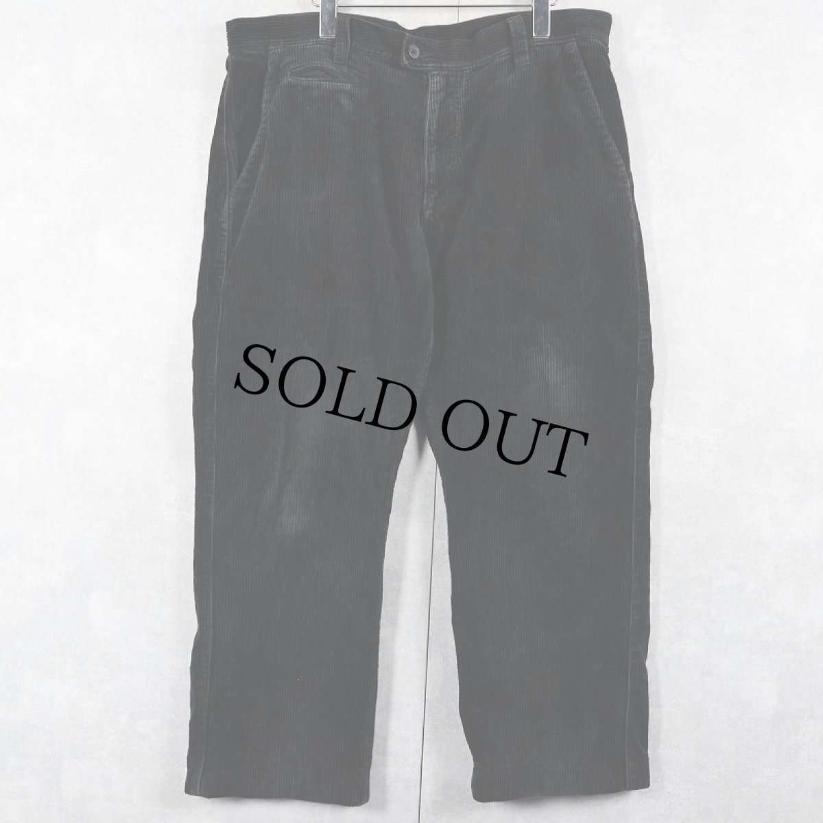 画像1: 90〜2000's DEVRBO 太畝コーデュロイパンツ SIZE48 (1)