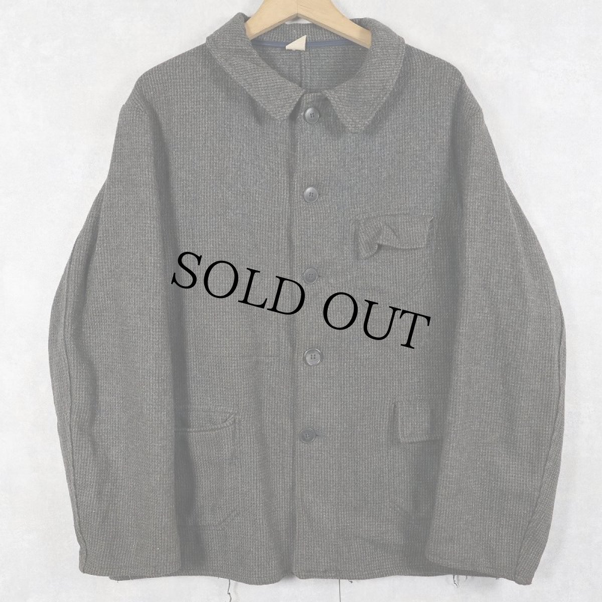 画像1: 50's EURO FRENCE製 ファーマーズジャケット (1)