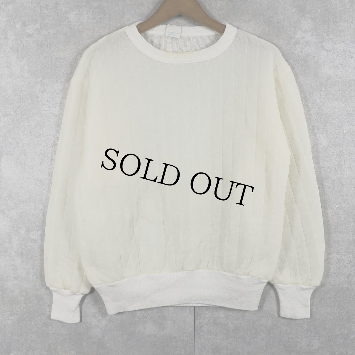 画像1: 80's EMPIRE INSULATED WEAR USA製 中綿入り キルティングプルオーバー (1)