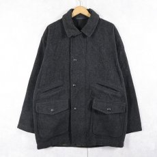 画像2: MEYBA NAVAL DEPT.  ウール×カシミア ヘリンボーン柄 ジャケット  (2)