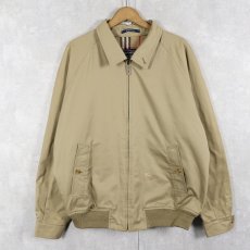 画像2: 90's Burberrys' SPAIN製 ロゴ刺繍 スイングトップ SIZE 42 1/2 (2)