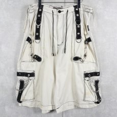 画像2: TRIPP NYC ボンテージハーフパンツ L (2)