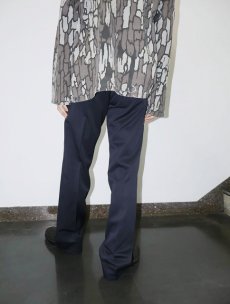 画像3: 70's Levi's USA製 ポリエステル×ウール ウエスタンパンツ NAVY DEADSTOCK W33 (3)