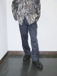 画像1: TRES BON ポリエステール×ウール 2タックスラックス W33 (1)