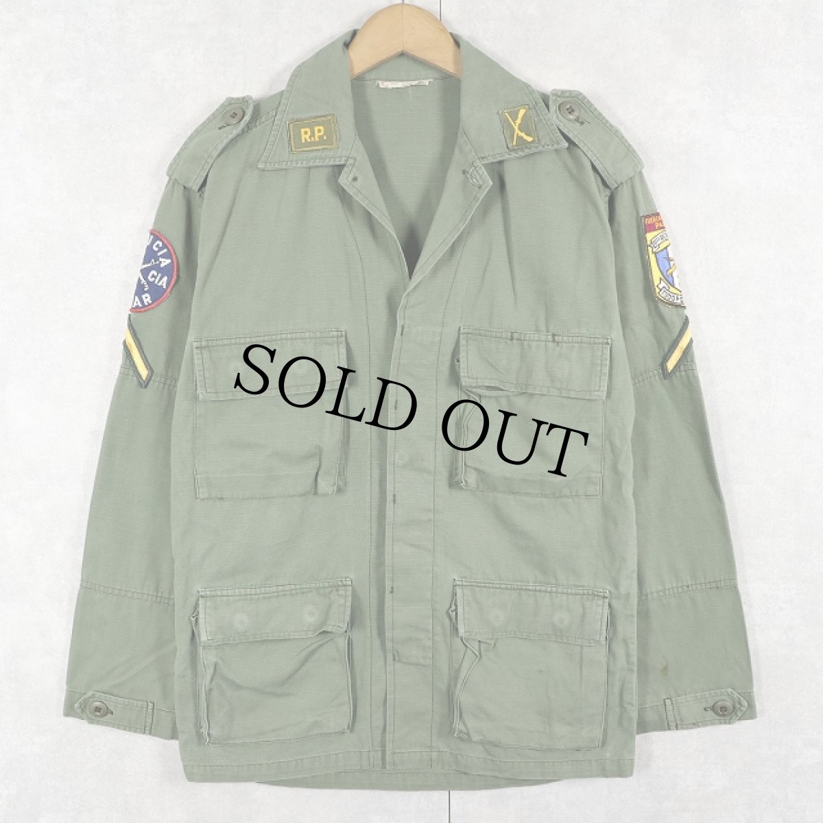 画像1: 60's Confecciones de Esperanza ワッペン付き フィールドジャケット SIZE30 (1)