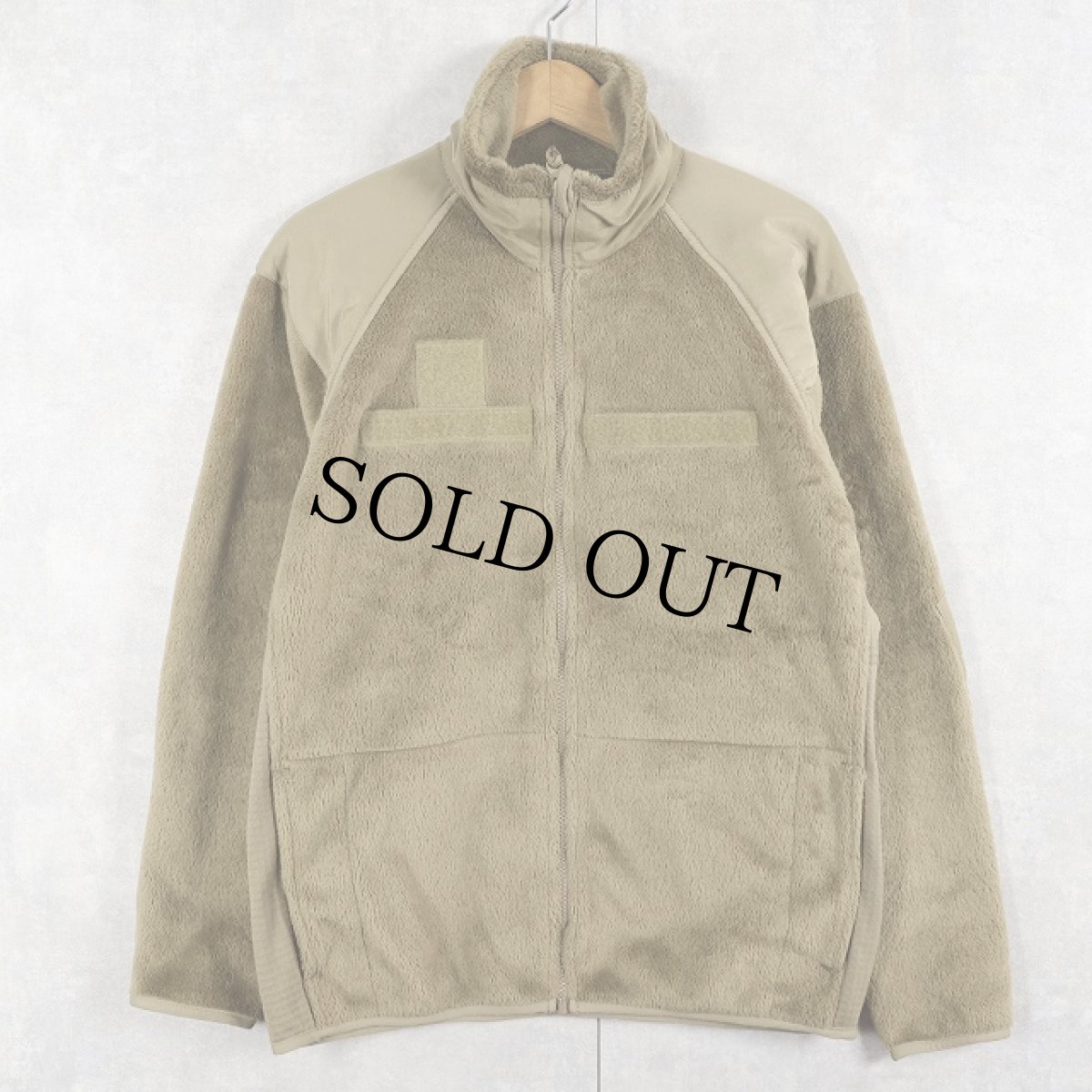 画像1: U.S.MILITARY ECWCS GEN3 Cold Weather コヨーテフリースジャケット SMALL-REGULAR (1)