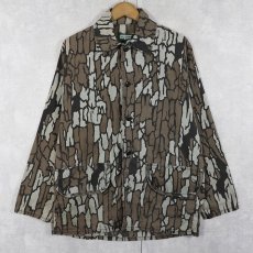 画像1: 80's SAFTBAK USA製 トレバークカモ柄 ハンティングジャケット (1)