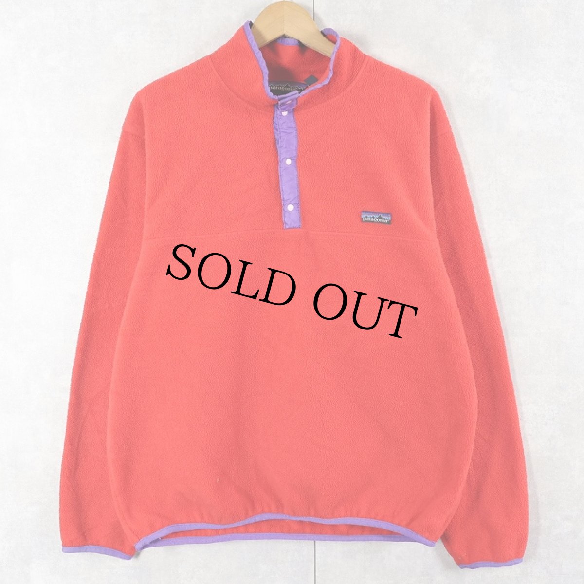 画像1: 80〜90's Patagonia USA製 スナップT 初期型 L (1)