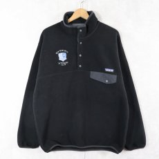 画像1: 2014AW Patagonia 刺繍入り スナップT BLACK M (1)