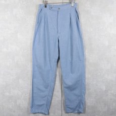 画像1: 50〜60's 2タック コットンパンツ W28-32 (1)
