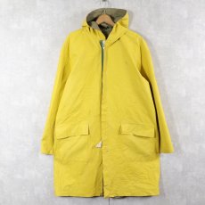 画像2: GALLIANO リバーシブル ゴム引き×ラバー レインコート XL (2)