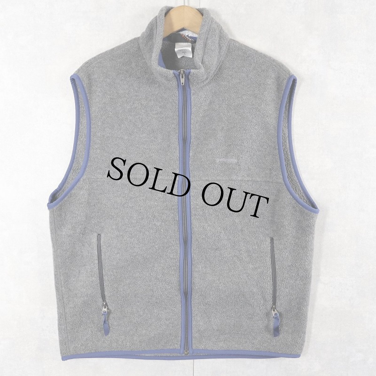 画像1: 2000's Patagonia シンチラフリースベスト L (1)