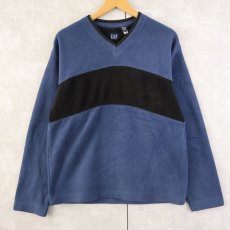 画像1: 90〜2000's GAP フリースプルオーバー M (1)