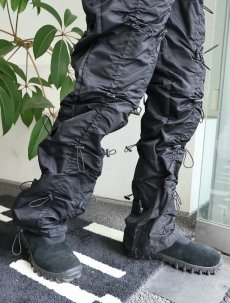 画像1: JADED LONDON パラシュートパンツ BLACK タグ付き未使用 W31 (1)