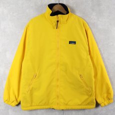 画像1: 80〜90's L.L.Bean USA製 "Warm-up Jacket" フリースライナー シェルドジャケット L (1)