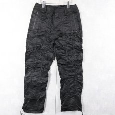 画像2: JADED LONDON パラシュートパンツ BLACK タグ付き未使用 W31 (2)