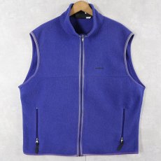 画像1: 90's Patagonia USA製 シンチラフリースベスト XL (1)