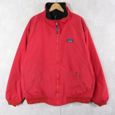 画像1: 80〜90's L.L.Bean USA製 "Warm-up Jacket" フリースライナー シェルドジャケット L (1)