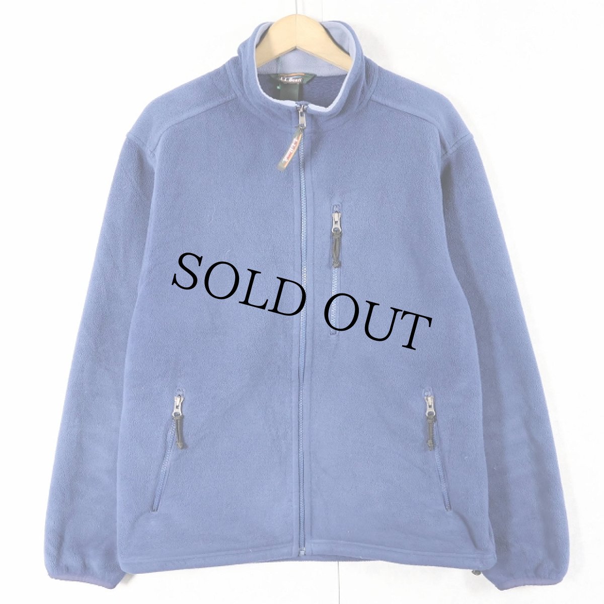 画像1: L.L.Bean フリースジャケット M (1)