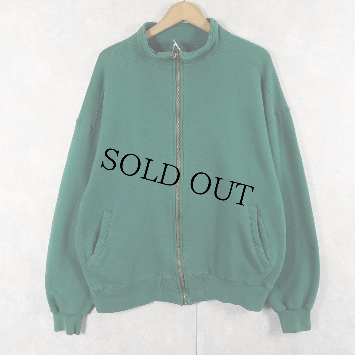 画像1: 90's L.L.Bean by RUSSELL ATHLETIC USA製 スウェットジップジャケット L (1)