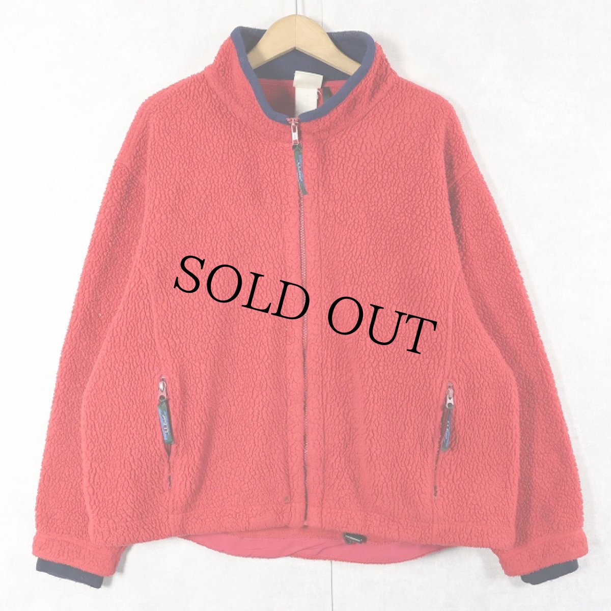 画像1: 90's L.L.Bean パイルフリースジャケット (1)