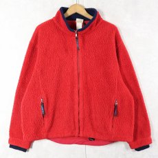 画像1: 90's L.L.Bean パイルフリースジャケット (1)